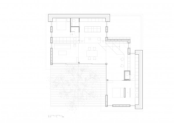 Plan de Rez-de-chaussée / Brachard de Tourdonnet architectes