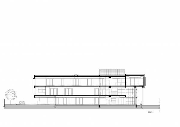 Coupe / Cabinet d'architecture MASSIE Bertrand