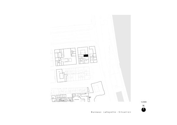 Plan de situation / Faye Architectes