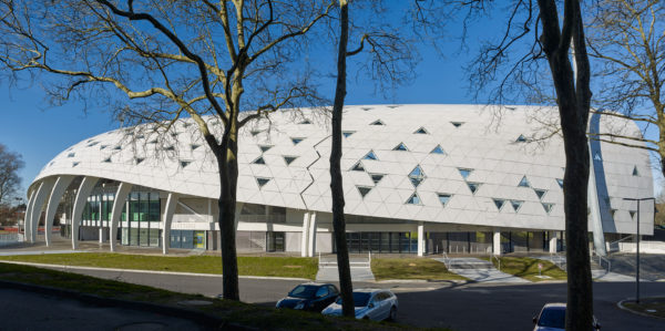 Stade Beaublanc - Vue extérieure de la coque / 
