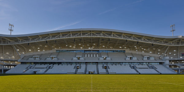 Stade Beaublanc - Tribune ouest / 
