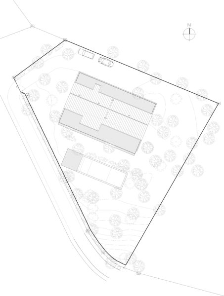 plan de masse / HOERNER ORDONNEAU architectures