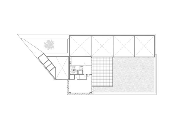 Plan niveau R+1 / Vallet de Martinis Architectes