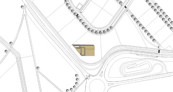 Plan de Masse / Vallet de Martinis Architectes