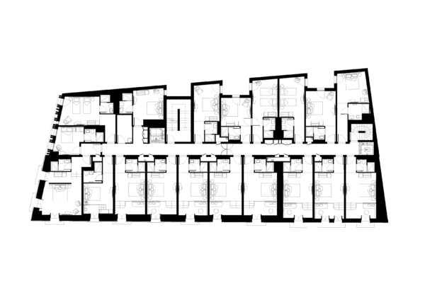 Plan du premier étage / © Atelier Cambium