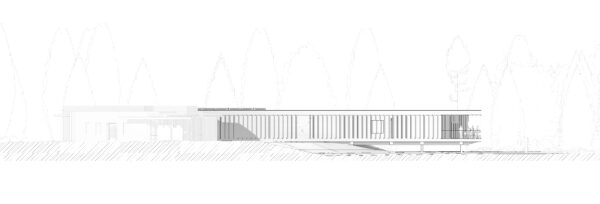 Elévation façade Nord / Bulle Architectes