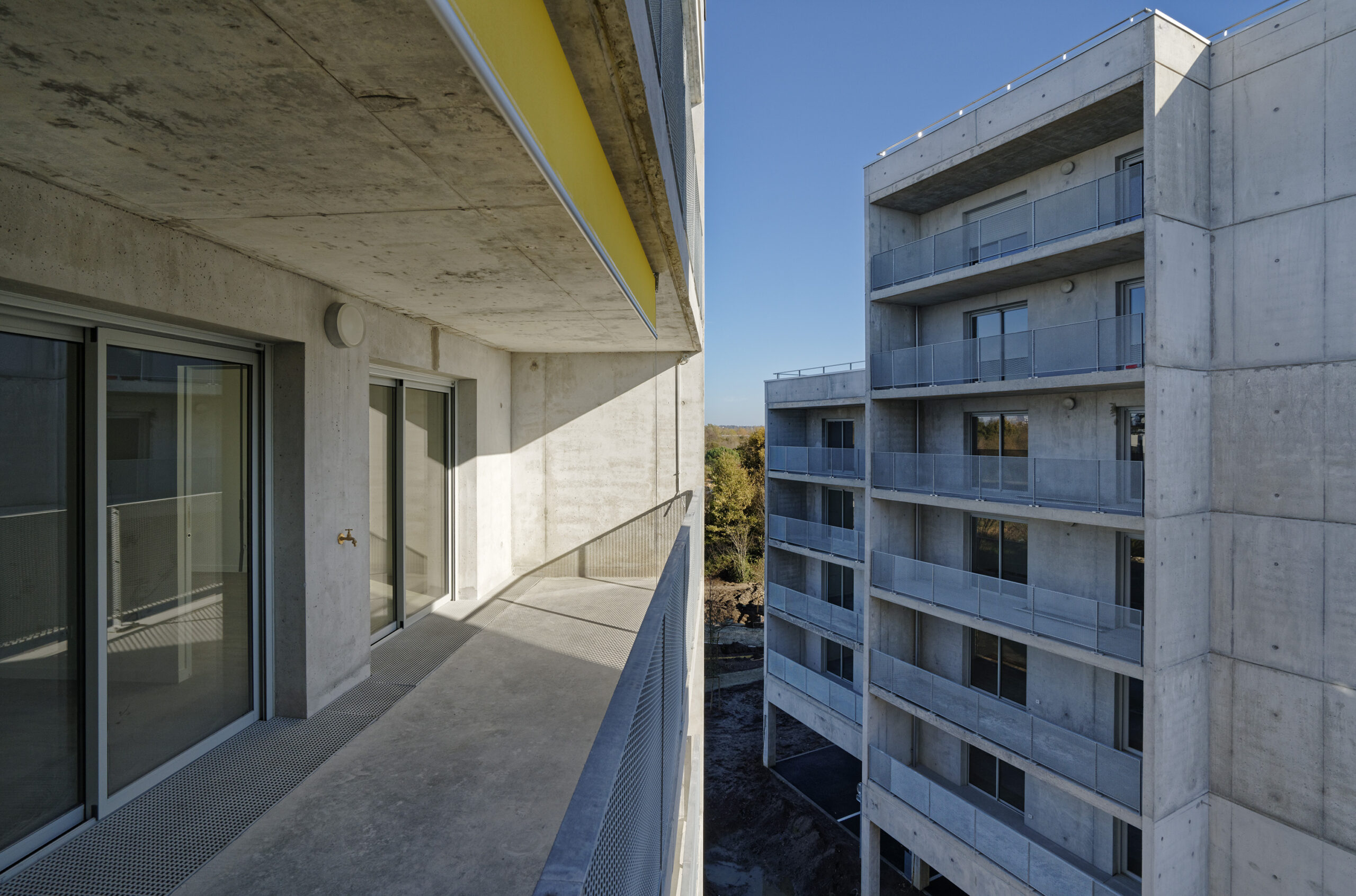 Des logements avec double orientation et loggias généreuses / Vincent Monthiers photographe