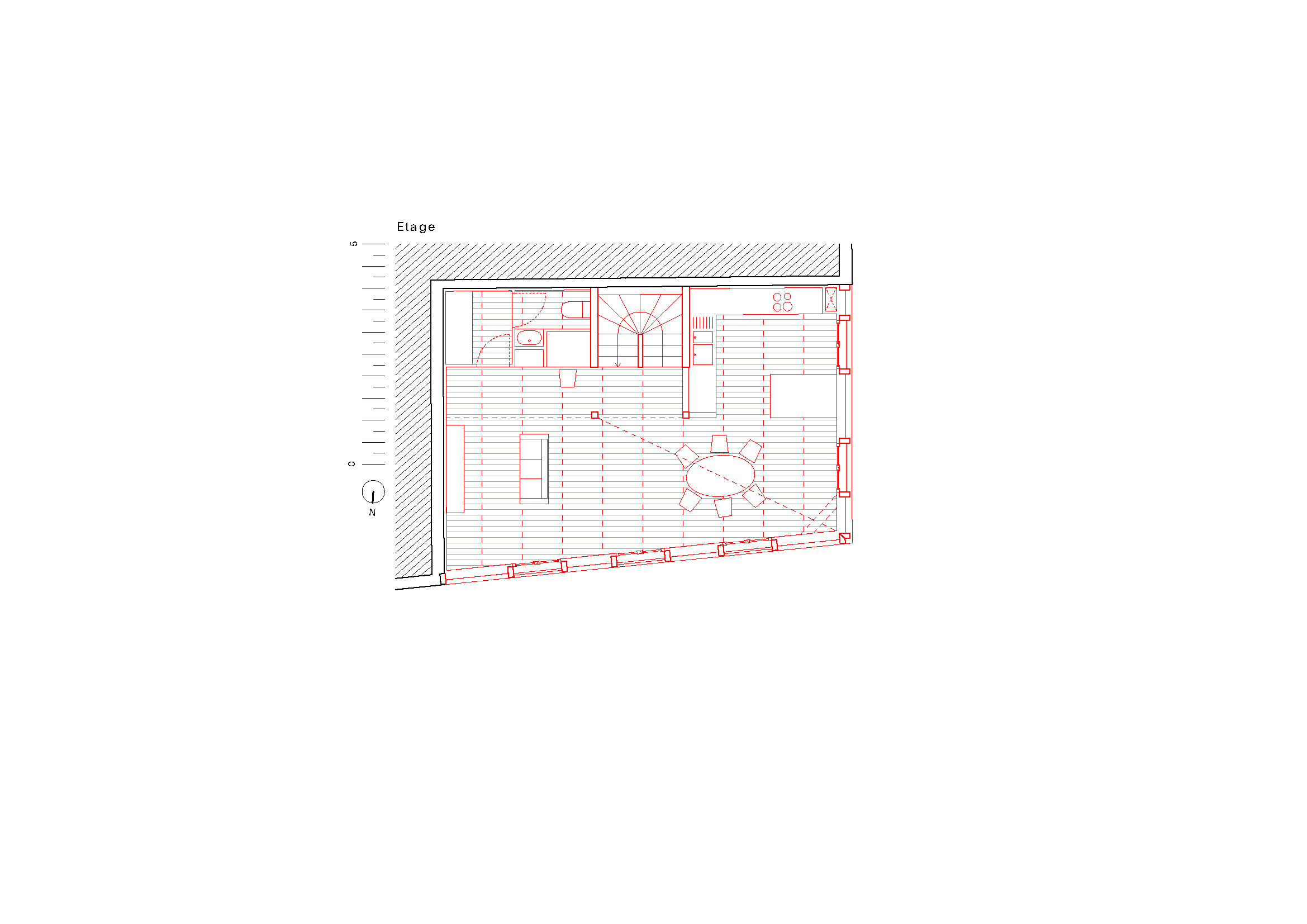 Plan étage / Arthur Perbet architecture
