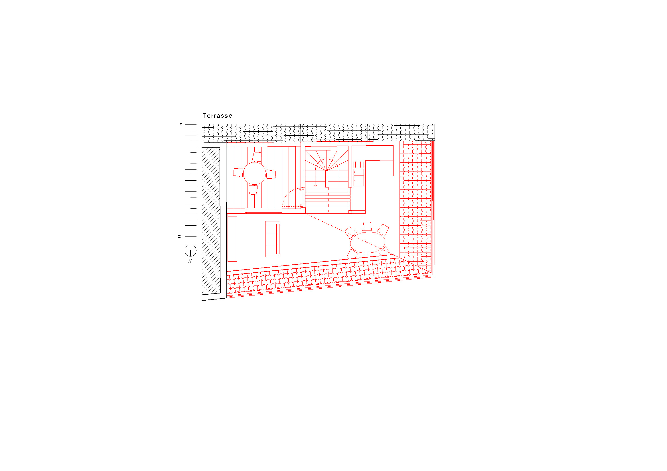 Plan terrasse / Arthur Perbet architecture